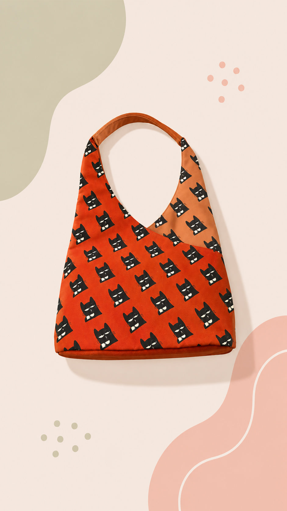 Cat Hobo Bag