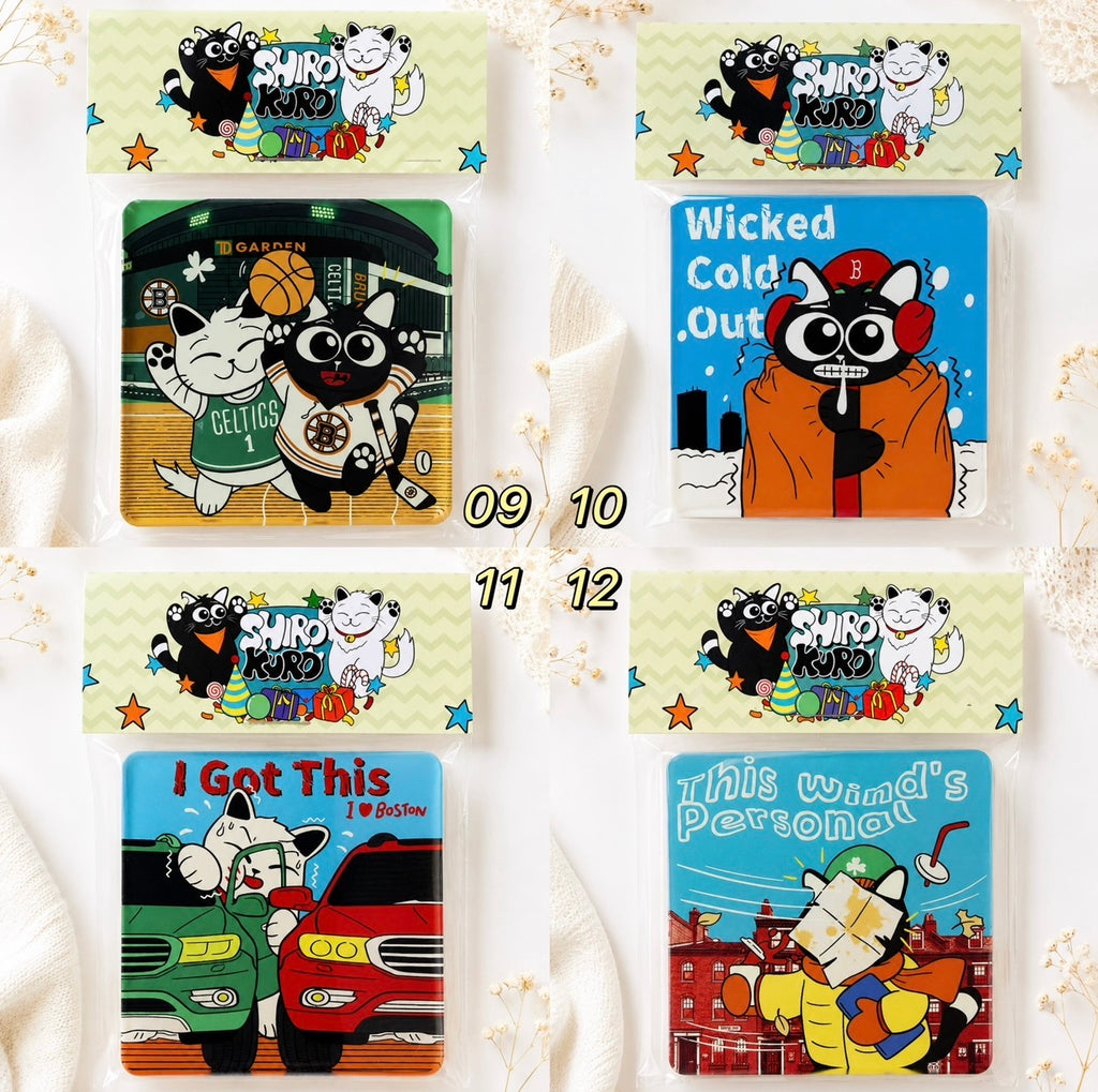 Boston-themed magnet