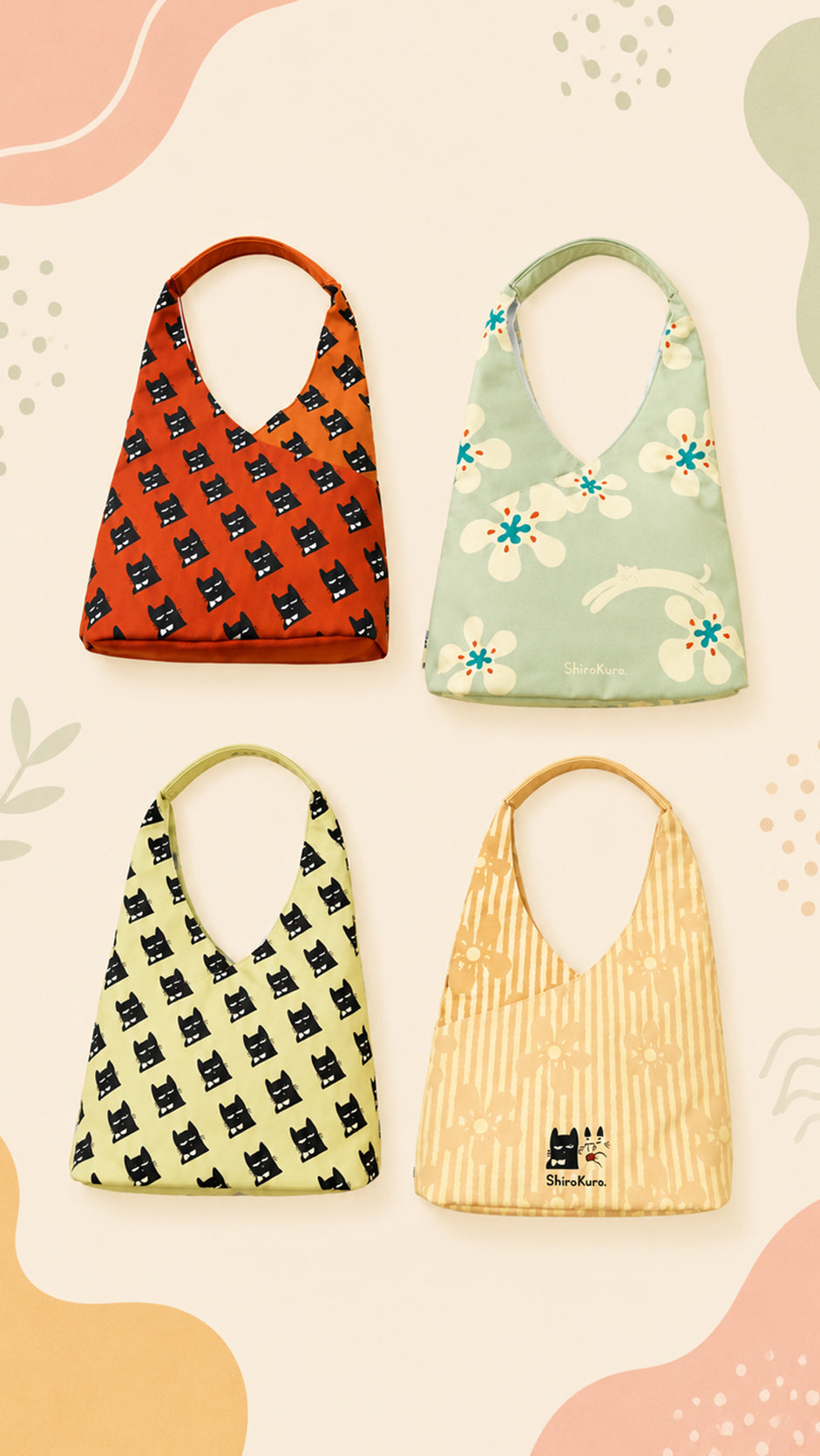 Cat Hobo Bag