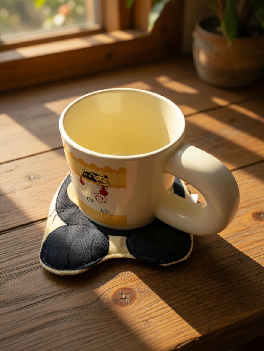 Cat-Shaped Cup Coasters