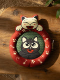 Round Cat-Shaped Cup Coasters