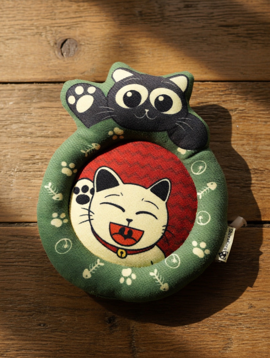 Round Cat-Shaped Cup Coasters