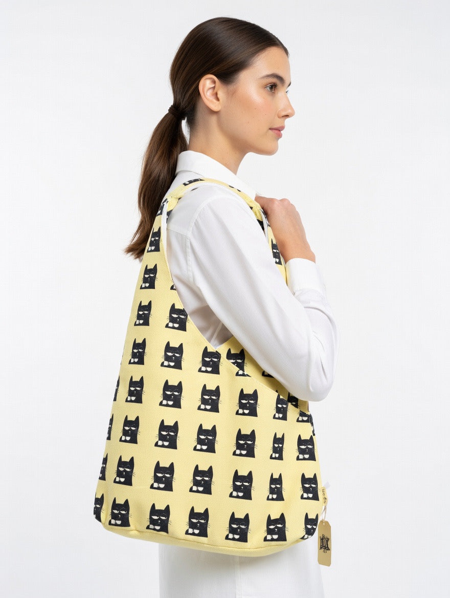 Cat Hobo Bag