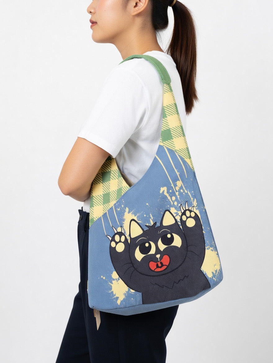 Cat Hobo Bag