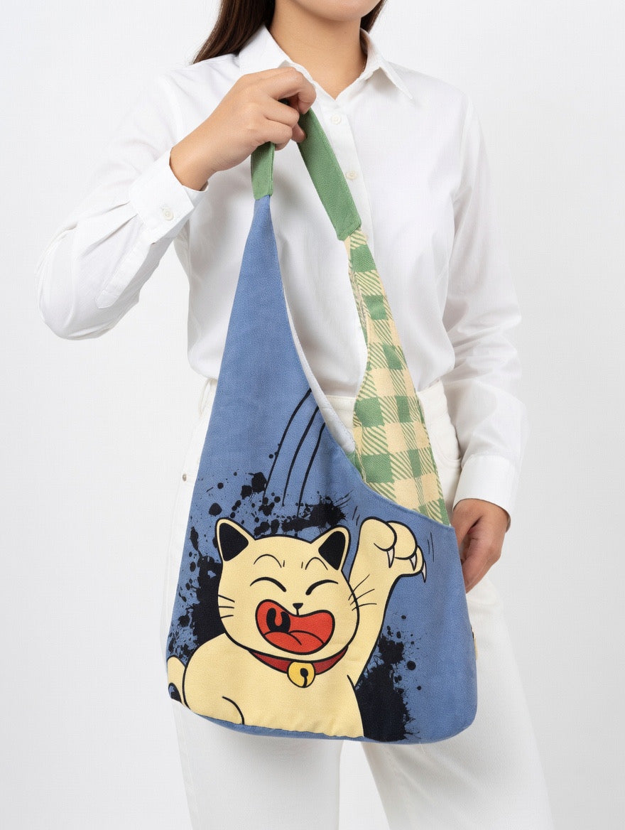 Cat Hobo Bag