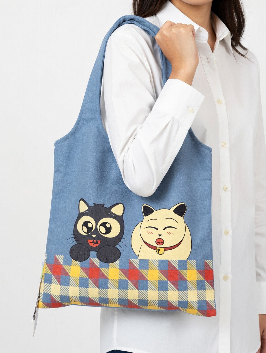Cat-Themed Classic Tote Bag