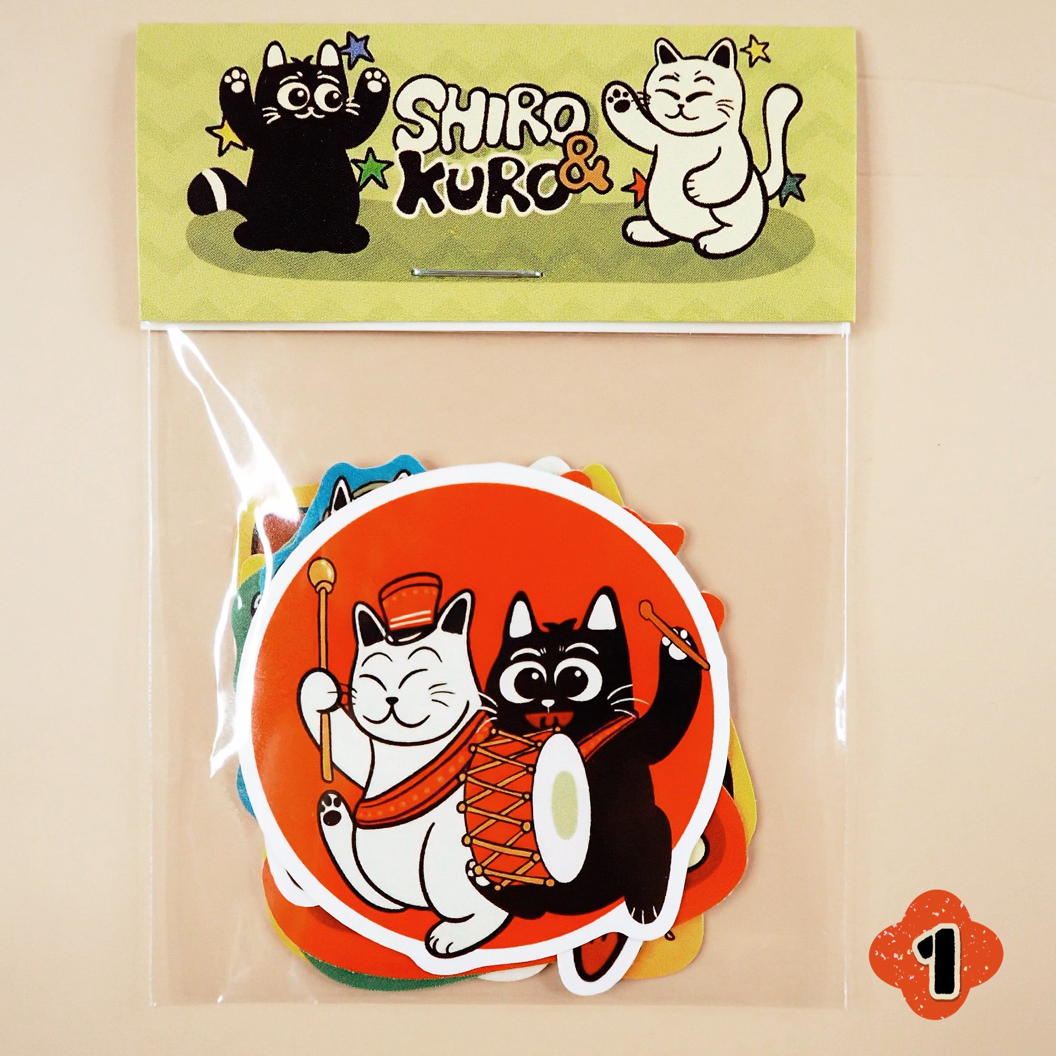 Sticker Pack (5cm*8 pieces a pack)