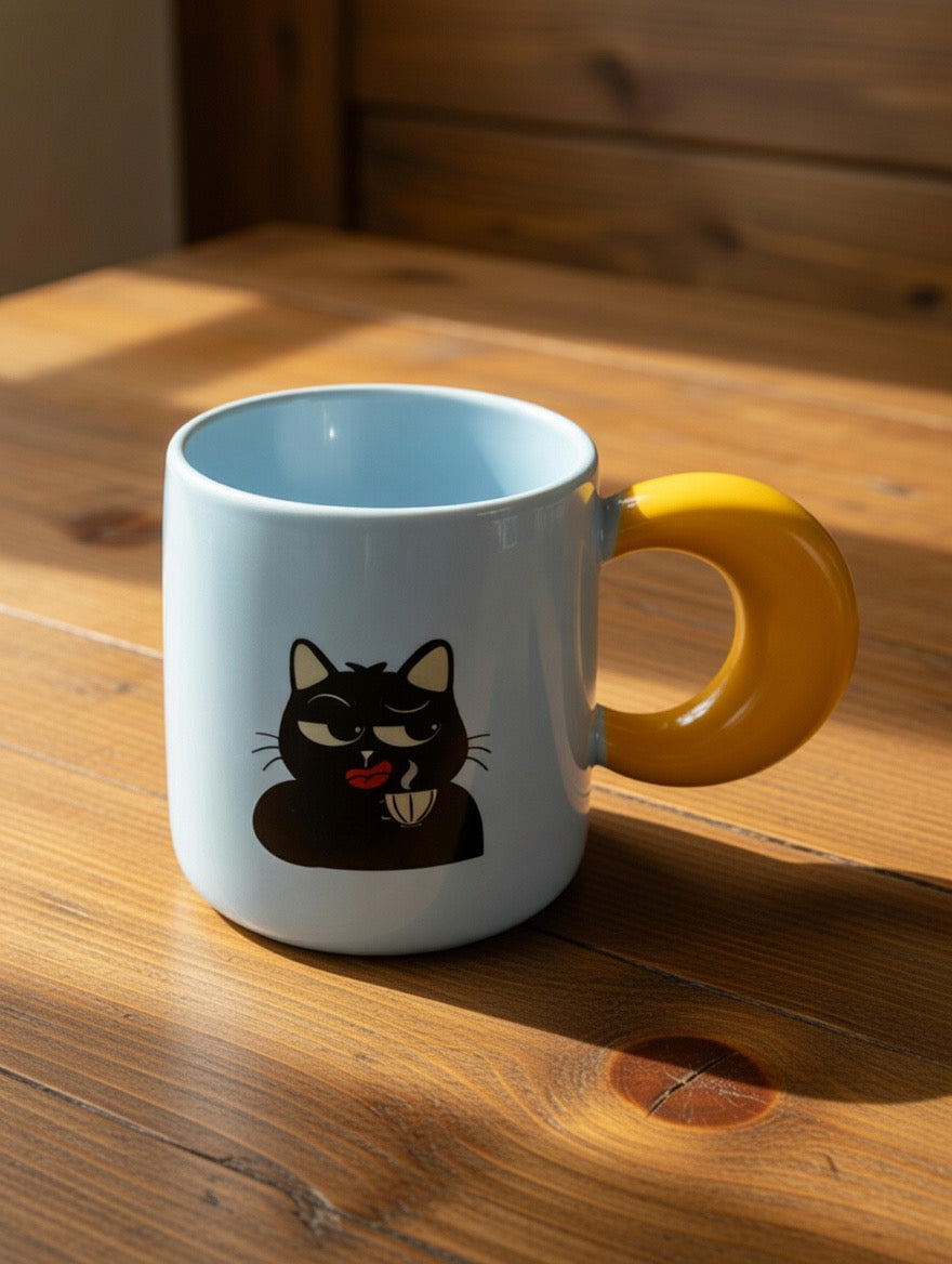 Cat-Illustration Mug