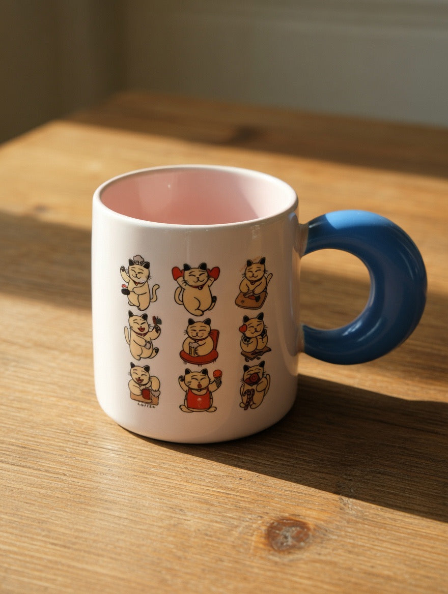 Cat-Illustration Mug