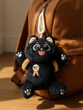 Kuro Plush Cat with backpack