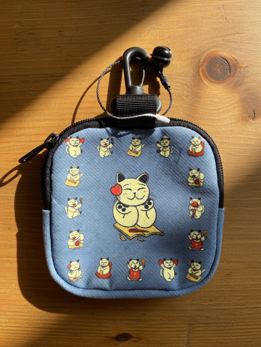 Cat-Themed Mini Utility Pouch