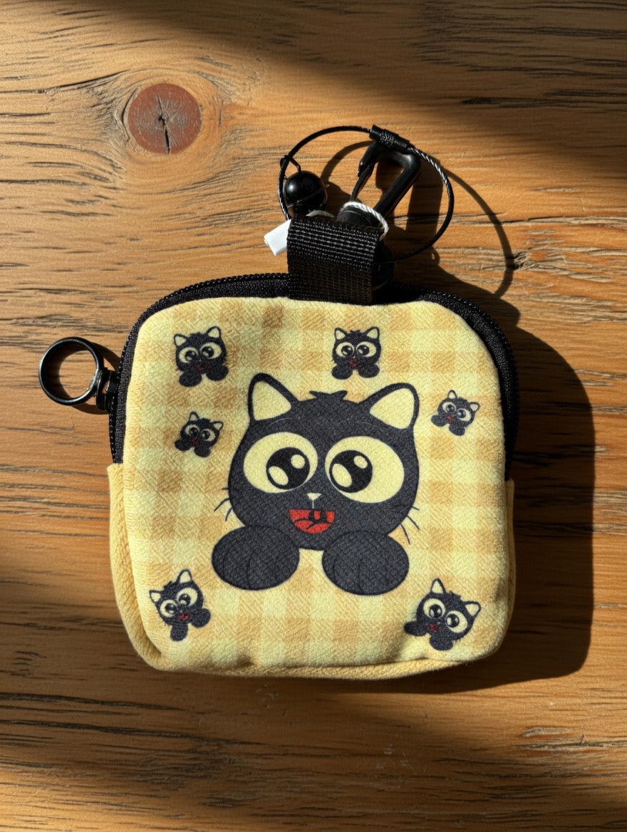 Cat-Themed Mini Utility Pouch