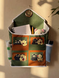 Cat-Themed Hanging Wall Organizer