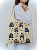 Cat-Themed Classic Tote Bag