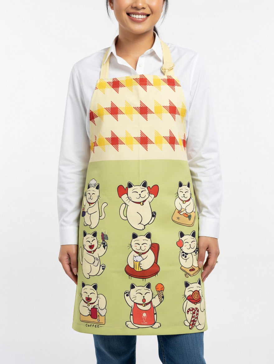 Playful Cat Apron