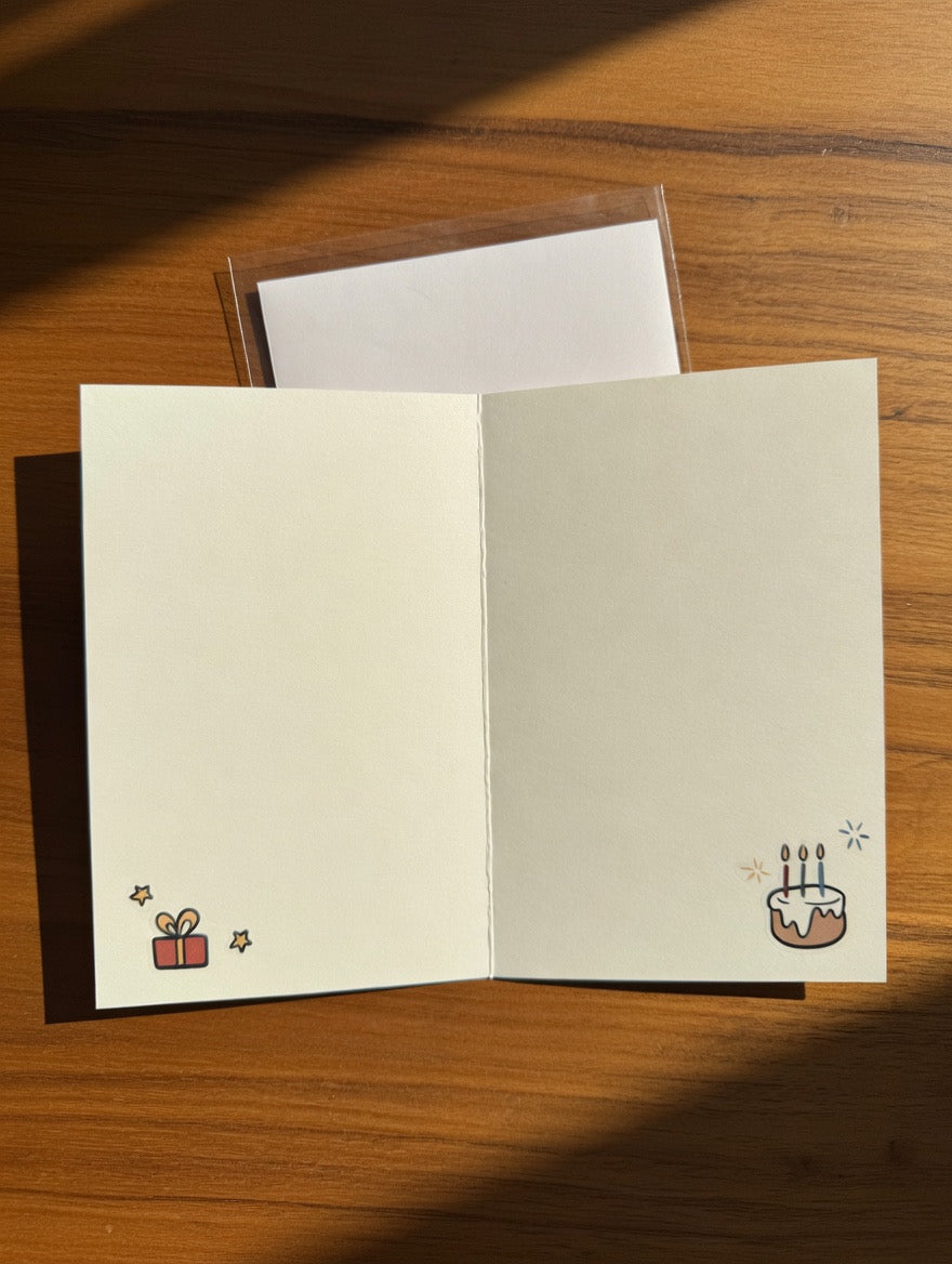 Cat-Themed Greeting Card （Medium）